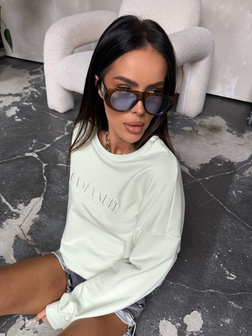 BLUZA DAMSKA DAISY MIĘTA LAMANUEL