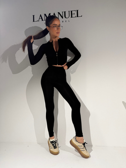 DOPASOWANY KOMPLET DAMSKI CLOSER CZARNY LAMANUEL