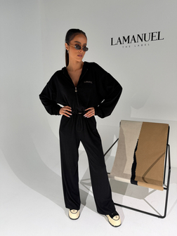 KOMBINEZON DAMSKI PLEASE CZARNY LAMANUEL