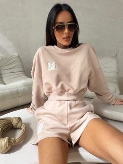 BLUZA DRESOWA BRIGHT BEŻ LAMANUEL