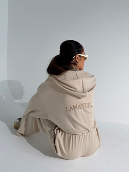 KOMBINEZON DAMSKI PLEASE BEŻ LAMANUEL