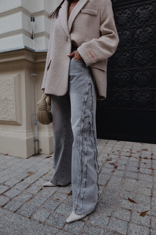 SPODNIE JEANSOWE DAMSKIE PREMIUM HEAVY LAMANUEL