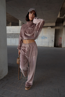 DRES DAMSKI ONE SIZE GLOSSY BEŻ LAMANUEL