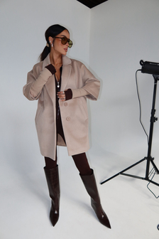 PŁASZCZ DAMSKI ETERNAL BEŻ LAMANUEL